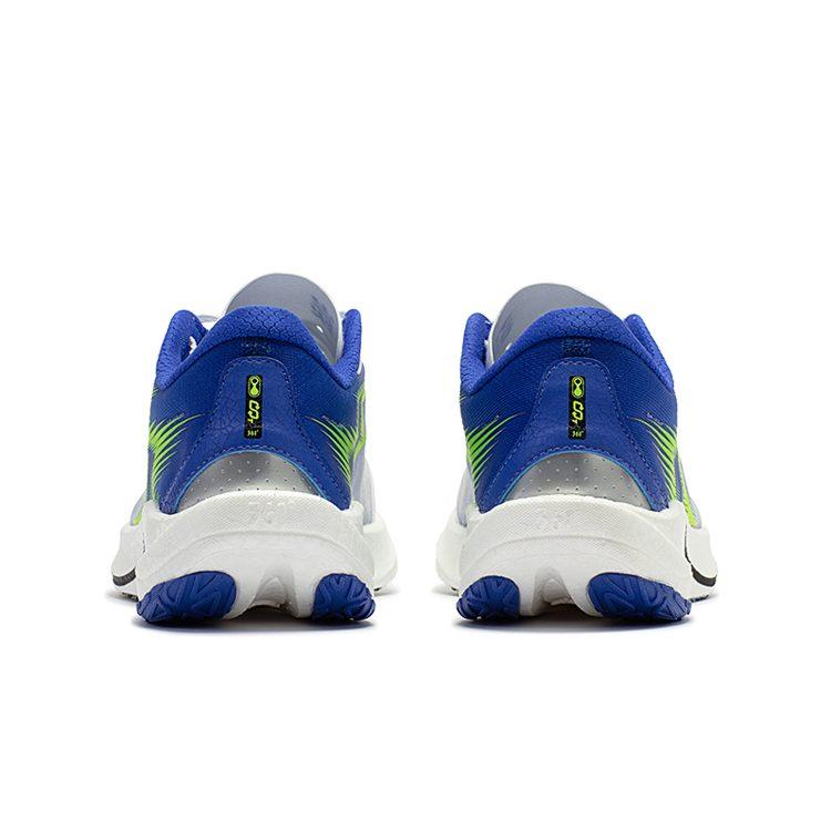 361 Speed 2 Pro Cushioning Slip Resistant Lightweight Low Top Long Distance Running Shoes Unisex White Blue 672332206-7