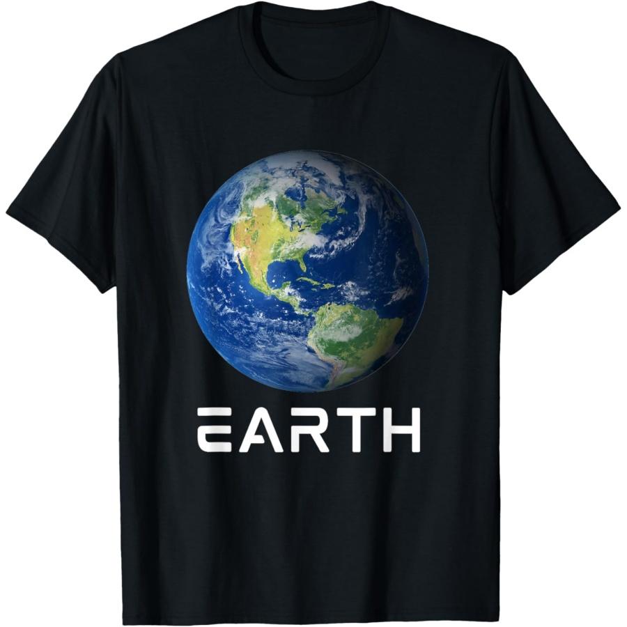 

Solar System 3rd Planet Earth Outer Space T-Shirt S