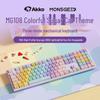 AKKO MG108B Colorful Candy Cat Tri-Mode Mechanical Keyboard