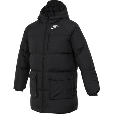 Doudoune Mode Confortable Polyvalente à Capuche Duvet de Canard Chaude Vestes Enfants Noir HQ7162-010