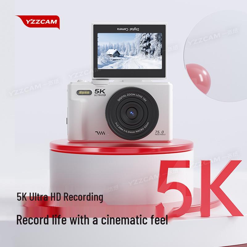 High-Definition Retro CCD Mirrorless Camera for Students and Parties - Perfect Entry-Level Camera for Girls