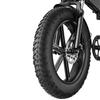 SOHAMO H5 Adult Folding City Electric Bike 500W Motor 48V13AH Battery 20 *4.0 Inch Fat Tire All-Terrain E-Bike