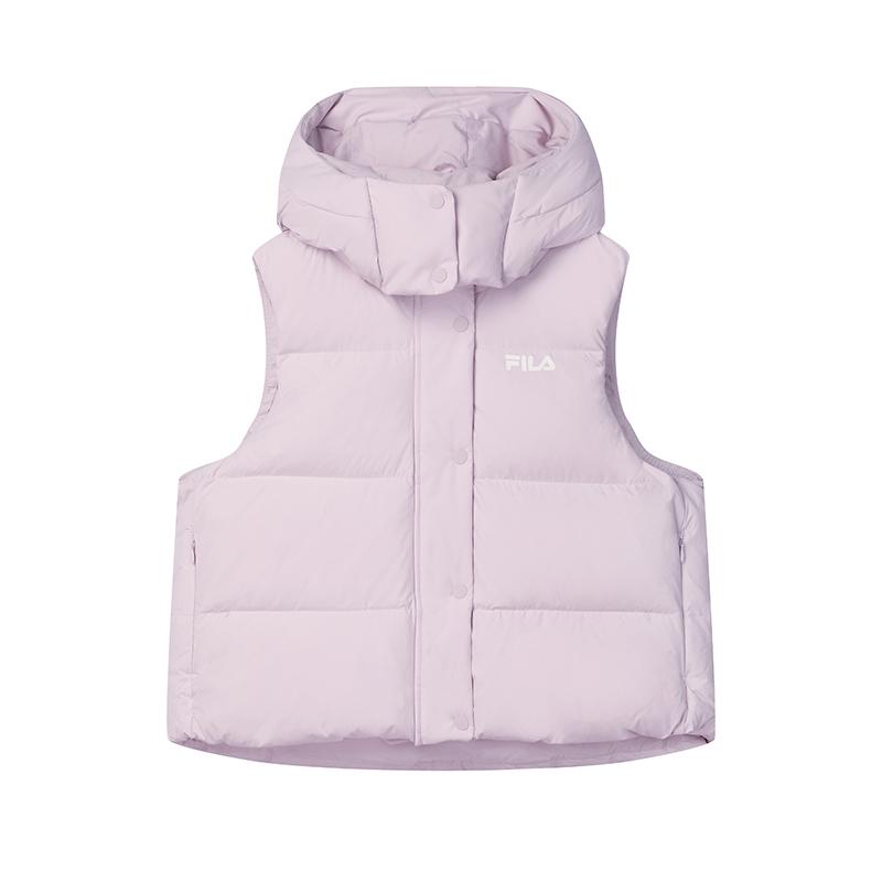 New FILA ORIGINALE Vest Women's Dark Plum Pink F51W449901FPK