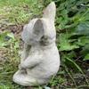 Waterproof Resin French Bulldog Sculpture Yoga Pose Meditation Dog Figurine Zen Garden Decoration Waterproof Prayer Ornaments