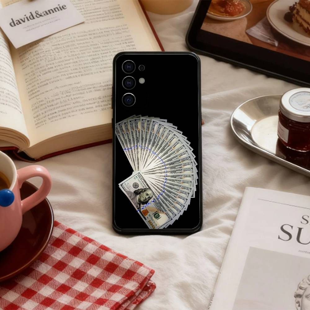 COOL M-Money 100 Dollars   Phone Case For Samsung S 25,24,23,22,30,21,10,9,Ultra,Plus,Lite,FE,4,5 G Soft Black Case
