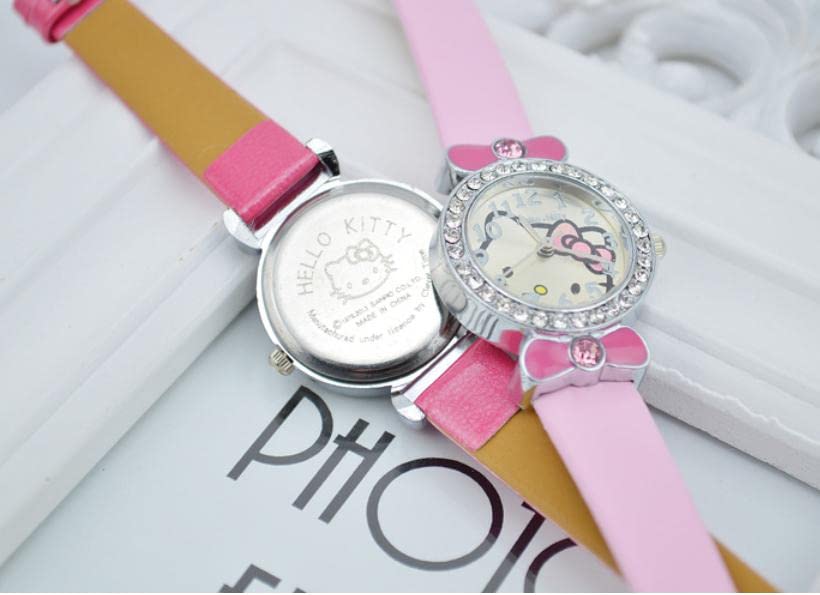 Hello Kitty Cute Compact with Pink Band Watch, Pink, Size,