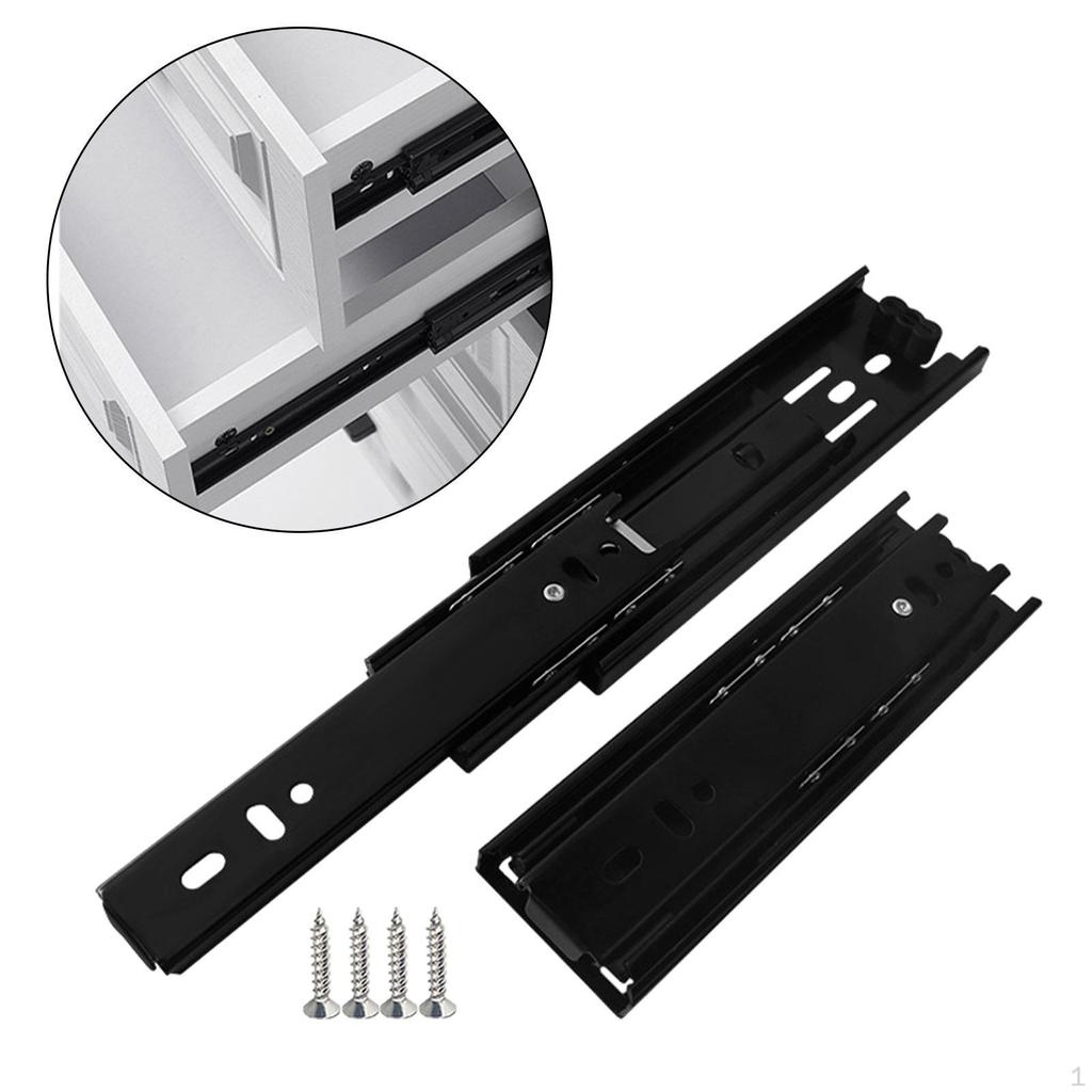 Skříň Zásuvka Posuvy Pojezdy, Vyměnit, Kov, Užitečné, Ztlumit Robustní vedení Kluzné kolejnice Kolejnice pro