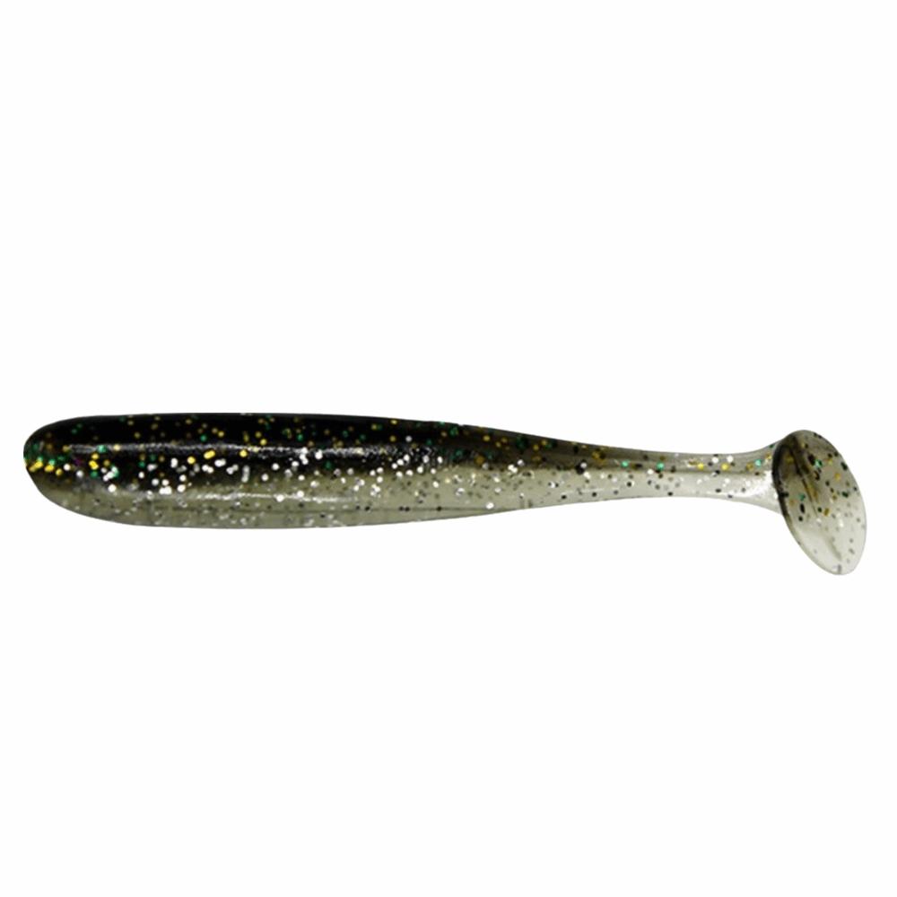100PCS Soft Fishing Grub Baits 7cm 2.2g Swim Baits Durable Fishing Lures Saltwater Fishing