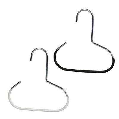 Multifunktionale Kleiderbügel Schalaufhänger mit offenen Ringen Design zum Aufhängen von Gürteln Krawatten Hüten und mehr Schrankorganizer