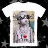 Banksy I Love Life Junge Graffiti Bestseller Top Tee T-Shirt 452