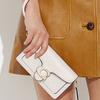 New COACH Tabby Cow Leather Wrist Bag Shoulder Bag Crossbody Bag Women's White CJ925-B4HA