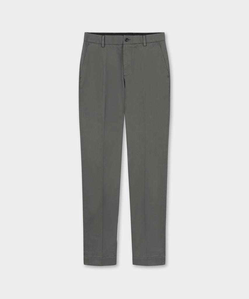 BROOKS BROTHERS Slim Fit Heavyweight Advantage Chino (Magnet) (Bbpcmmz531)