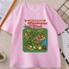 Earnivorous Plant Graphic TShirts Unisex Women Vintage Breathable Cotton Casual T Shirt Soft Comfortable O Neck Short Sleeve Tee