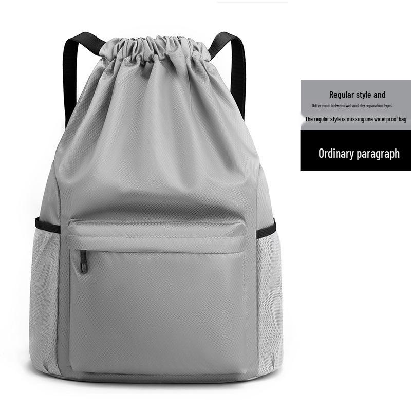 Portable Fitness Drawstring Backpack for Sports, Training, and Events