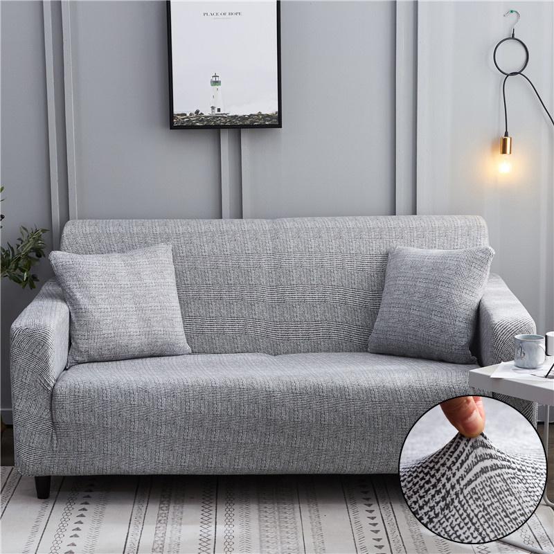 HOUSMIFE Elastic Sofa Covers for Living Room Funda Sofa Couch Cover Chair Protector 1/2/3/4-seater Geometric Sofa Slipcovers