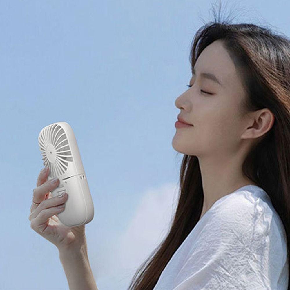 USB Charging Pocket Fan Adjustable Cooling Fan Portable Handheld Fan  Summer Gift