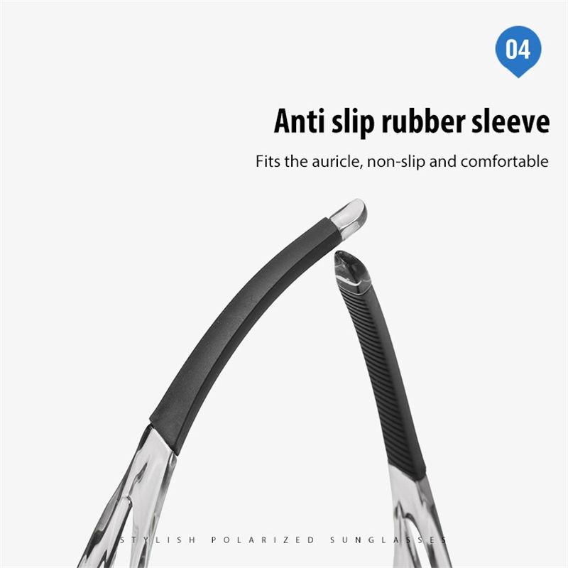 AORON Big Frame Cycling Sunglasses Outdoor Fashion Sport Driving Skiing Glasses for Men Women Photochromic Polarized Sunglasses