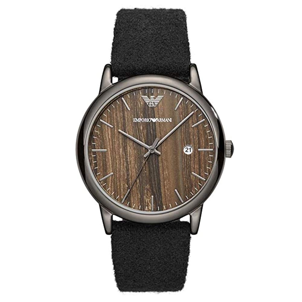 

EMPORIO ARMANI LUIGI Wood Grain Black Watch AR11156 Наручные часы [Emporio Armani] Мужские Мужские [Товар]