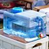 Maxcook 22L Rectangular Water Storage Bucket with Faucet