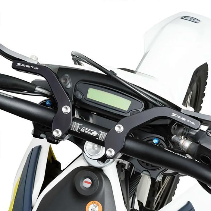Kit De Pince En U - Zeta Racing - Pro Armor - Silver - BC Mount - Noir