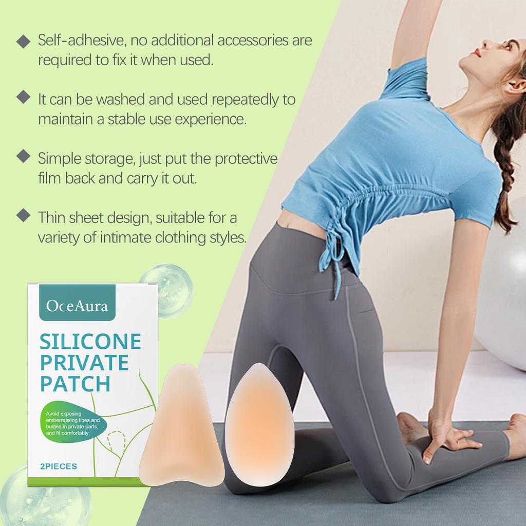 Silicone Patches, Anti-protrusion And Cover, Silicone Patches For Sports And Fitness, Women's Pants Patches