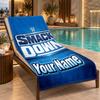 Custom Name WWE LOGO Beach Towel Personalized Text Soft Towel Swimming Travel Bath Gift