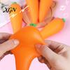 Anxiety Relief Toy 1/2/3Pcs Simulated Carrot Squeeze Soft Stretchy Stress Relaxation Ball Vegetable Sensory Students Office Workers Anti-anxiety