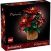 LEGO Botanical Poinsettia Building Set 10370 Decorative Toy for Home and Garden