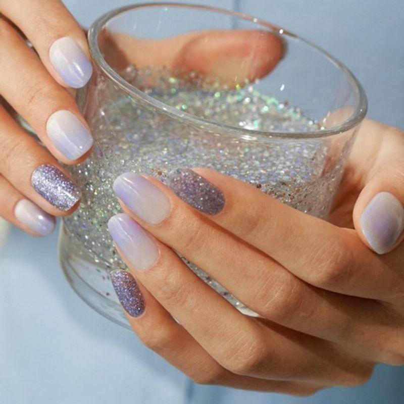 EDGEU Shop Gel Berry Peritric Adhesive Gel Nail 16pcs Berry Peritric