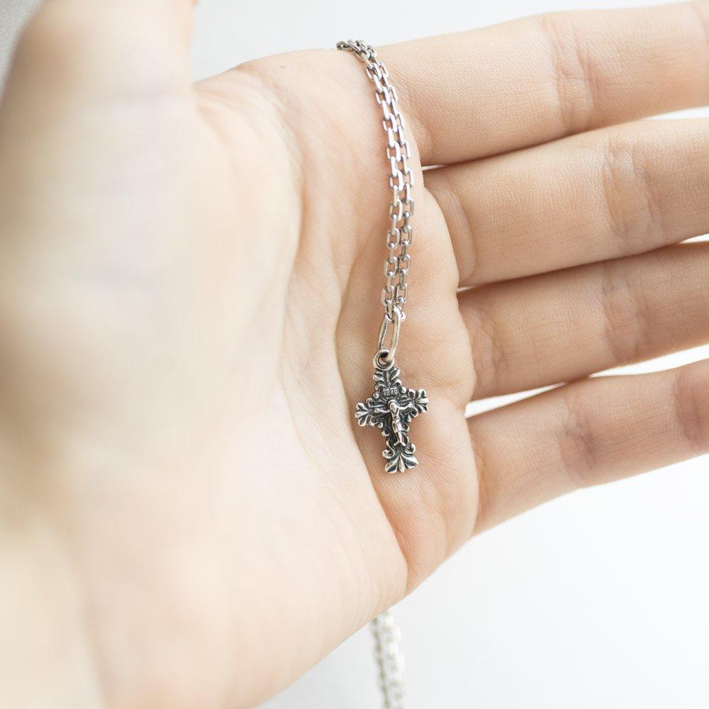 

Срібний хрестик (чорніння) Врятуй та збережи Oniks срібний