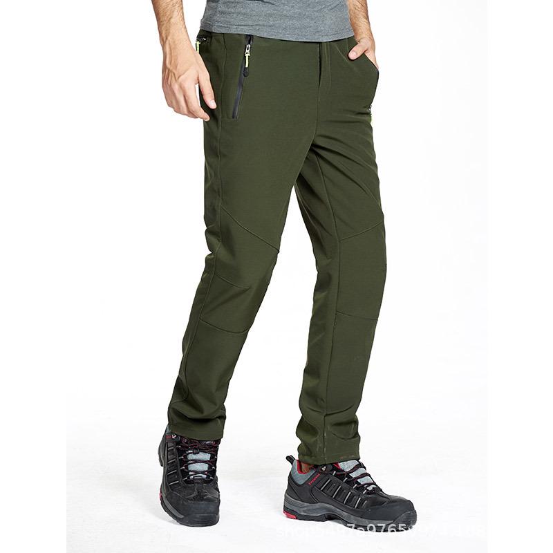 Men's and Women's Winter Waterproof Windproof Softshell Climbing Ski Pants