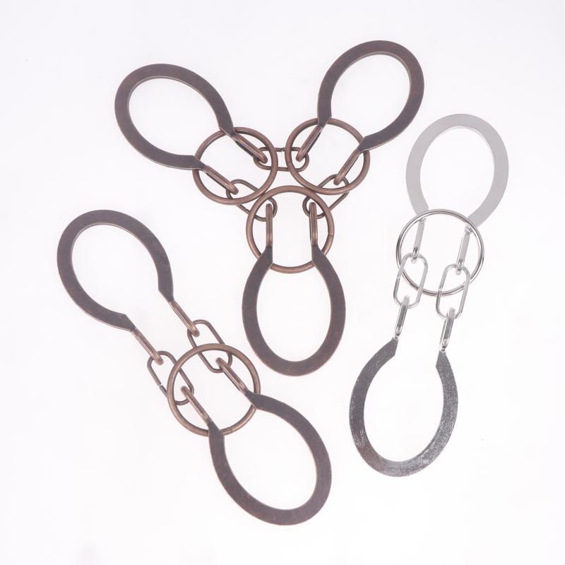 1 Stück 3D Metall Puzzle Knobelspiel Ringentfernung Erwachsene Kinder IQ Herausforderung Spiele Hufeisenschloss Altes Schloss Schäkel Lösung Witz