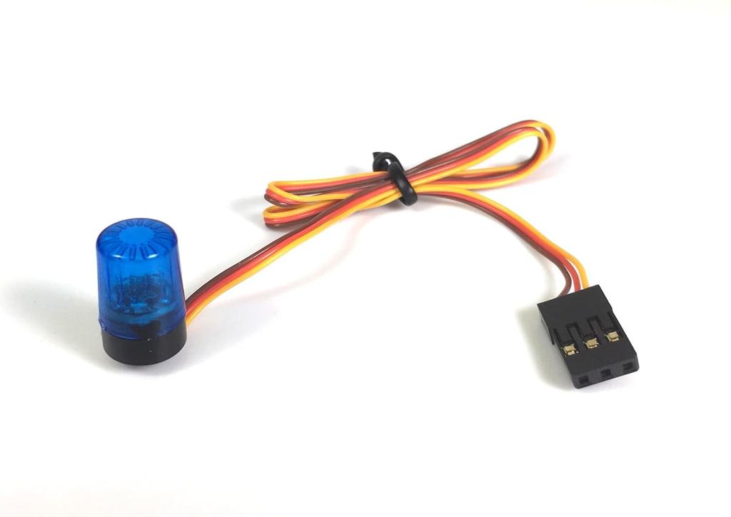 Spread World OPTION No.1 Rotating Light for RC Cars (Blue LED) 2320065
