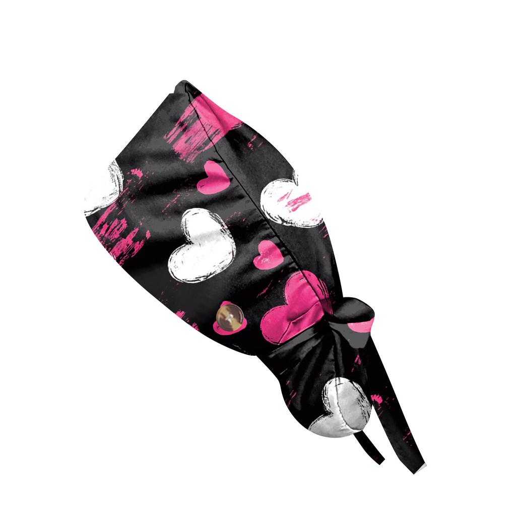 Pracovní čepice s módním potiskem, ležérní dámská čepice do culíku, čepice Wash, čepice Baotou