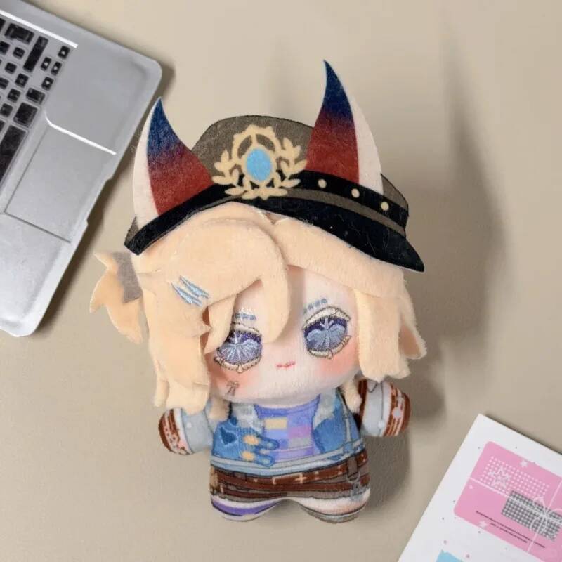 10Cm Orpheus Lanternist Plush Doll Keychain Norton Campbell Character Stuffed Pendant Game Peripheral Gardener Collect Gifts