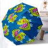 1pc Rugrats Dino Automatic Open/Close Umbrella Folding Umbrella, Portable Compact Travel Umbrella, Gift for Men & Women Y05
