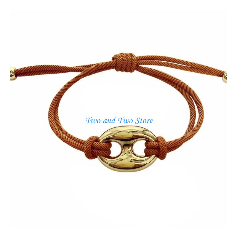 HX6F Fashionable Trendy Animal Nose Chain Bracelet Wrist Jewelry Gift