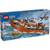 LEGO City Motovedetta e Elicottero di Soccorso Set Giocattolo per Bambini 7-9 Anni 60504