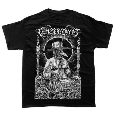 Best Selling Fashion Plague Doctor T Shirt Graphic T Shirts Retro Streetwear High-quality Crew-neck Short-sleeved Men's T-shirt