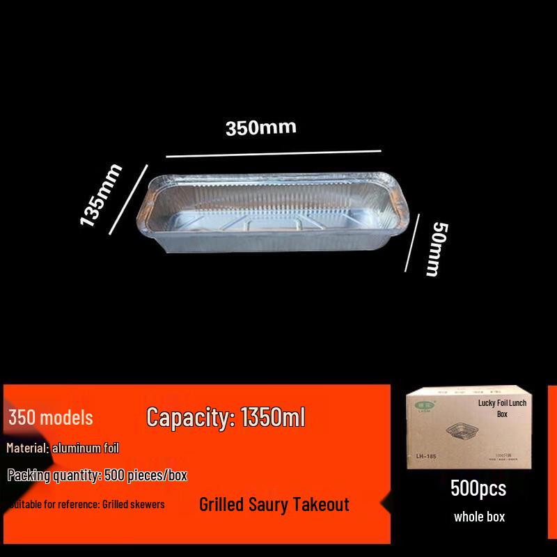 ZLIII Disposable Aluminum Foil Food Containers