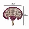 Etro Palm-leaf Fan Repel Mosquitoes Weaving Fan Handmade Banana Fan  Summer Cooling