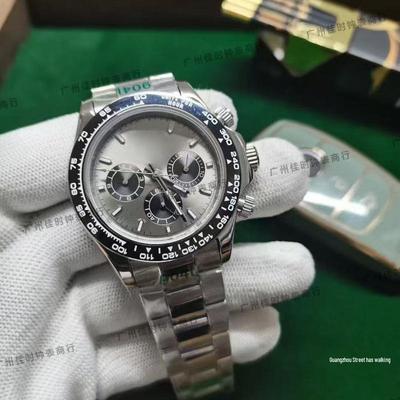 Relógio Automático Rolex Victoria Beckham Panda Daytona Masculino Azul Gelo