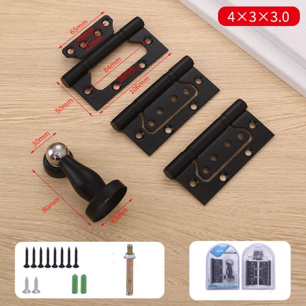 Small Stainless Steel Hinge 304 Stainless Steel Door Hardware New Flush Door Hinges  Wooden Door