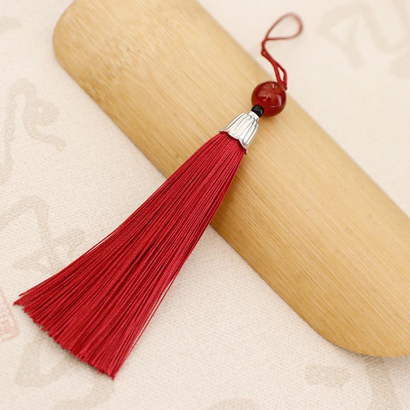 Ancient Style Tassel Bookmark and Pendant Set