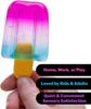 Quetschspielzeug mit Eiscreme-Motiv – Sommerliches sensorisches Stressabbau-Spielzeug zum Entspannen und Abkühlen – Partygeschenk, Geburtstagsgeschenk