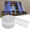 5M Transparent Self Adhesive Door Window Sound Insulation Dust Prevention Sealing Strip (45mm)