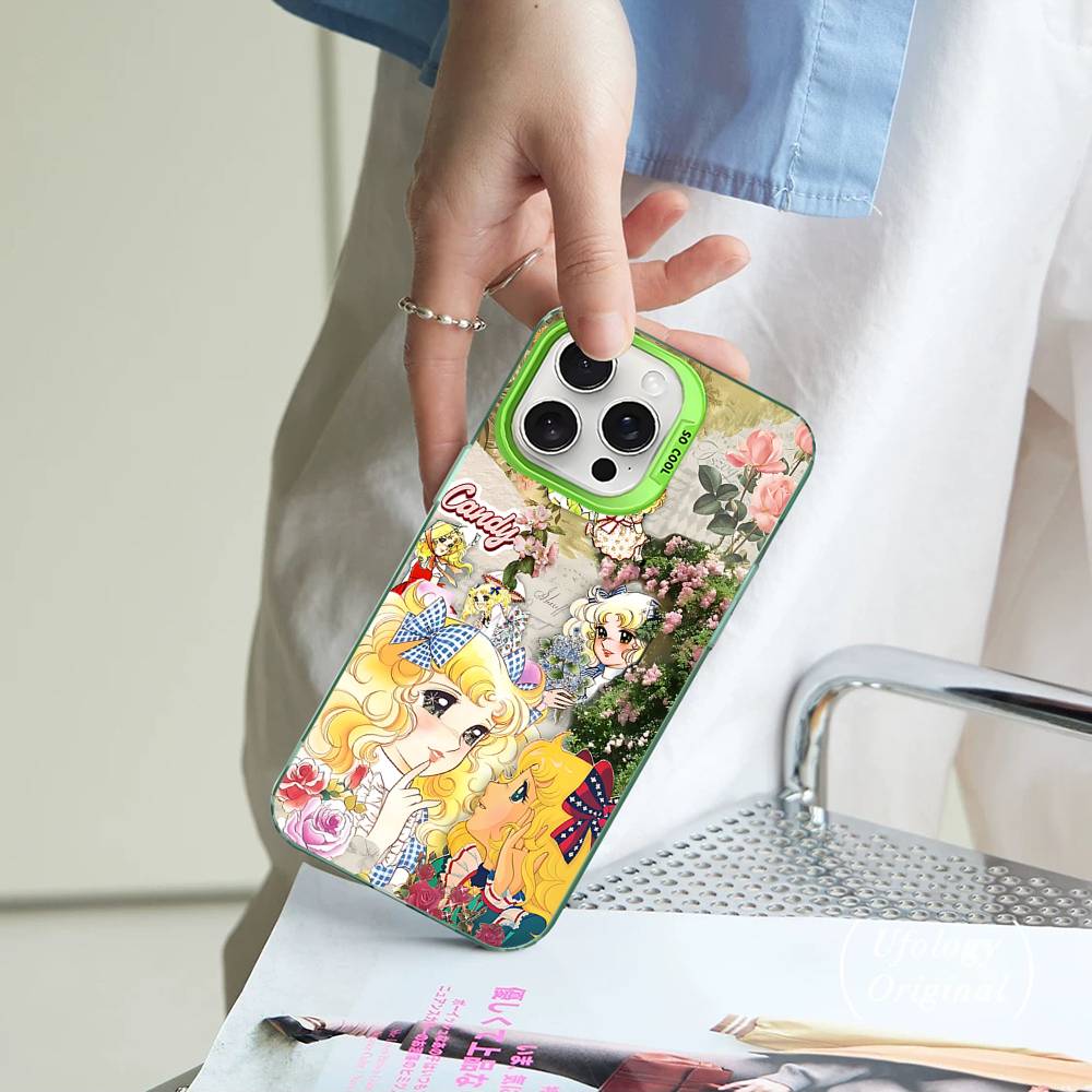 Classic C-Candy C-Candy Anime Phone Case For IPhone17 16 15 14 13 12 11 Pro Max Plus Color Matte Fundas