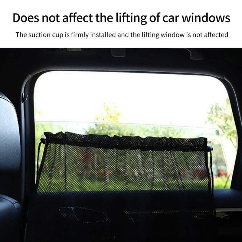 Heat Resistant Breathable Auto Sunshades Curtains Shield From Sunlight for Window Keep Vehicle Interior Cool and Private