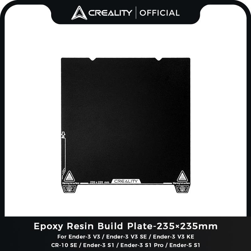 Creality Epoxy Resin Build Plate for Ender Series K1 K1-max 3D Printer Double-sided Build Plate 3D Printer Accessories 235x235mm