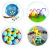 1Sheet Plastic Dolls Activity Eyes 3D Kindergarten Handmade Dolls Eyes